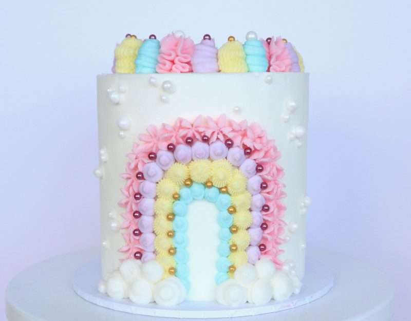 Rainbow Kisses Birthday Cake Kit