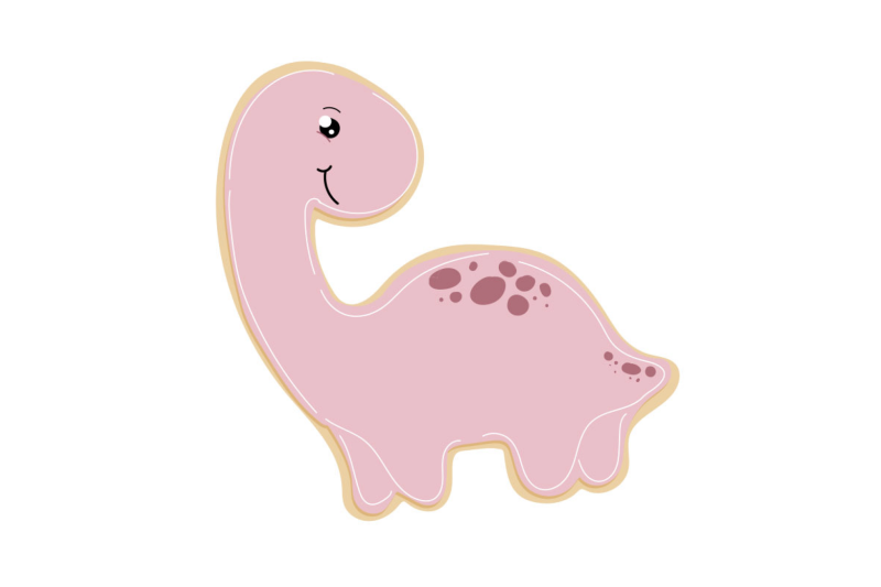 Baby Brontosaurus Cookie Cutter