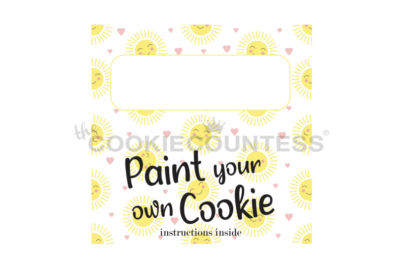 Cookie Countess Bag Topper - Sunny Daze (50 Pack)