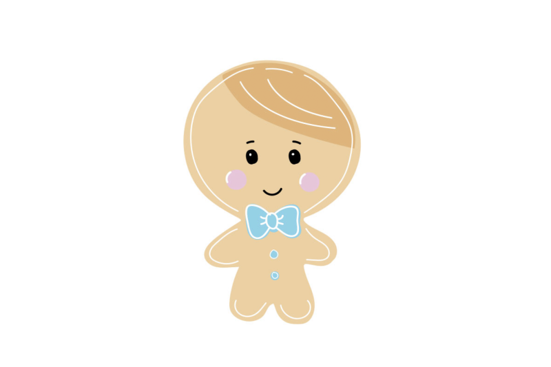 Mini Gingerbread Kiddo Cookie Cutter