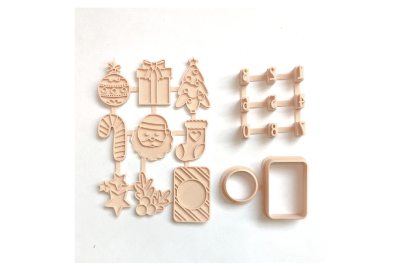 Advent Calendar Embosser and Cutter Set - Little Biskut - Image 2