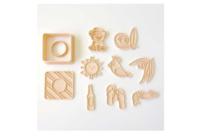 Aussie Advent Calendar Embosser and Cutter Set - Little Biskut - Image 2