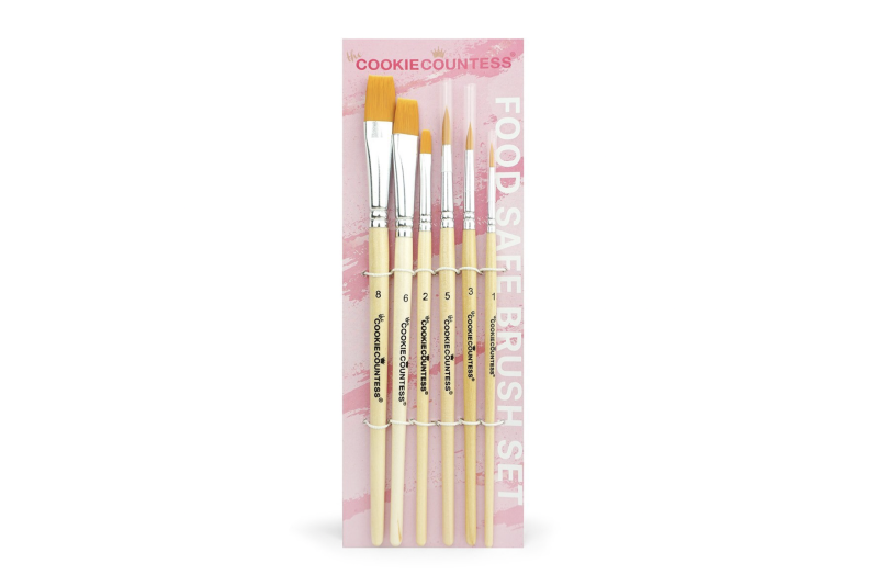 Cookie Countess Brush Set - 6 Pack