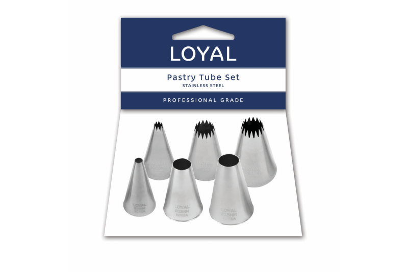 Loyal French Star and Round Tip Set of 6