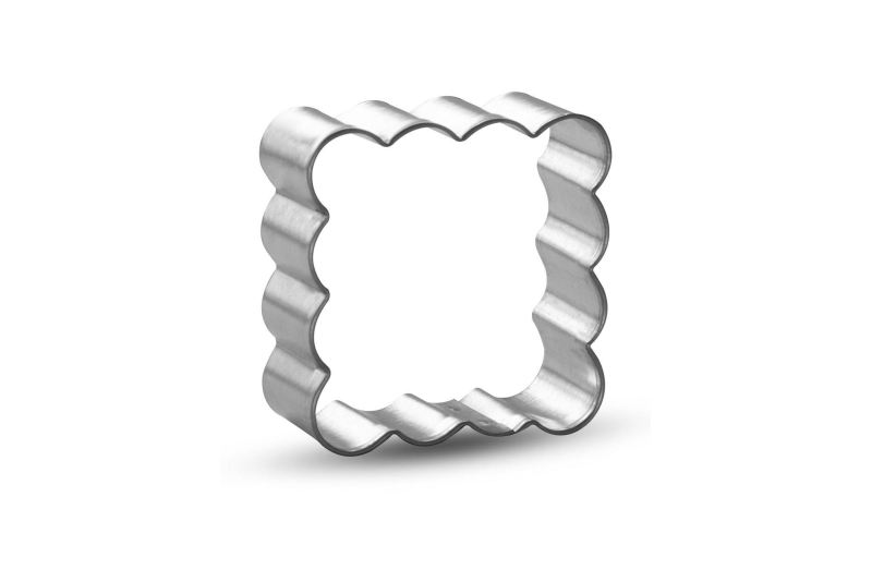 Mini Fluted Square Cookie Cutter