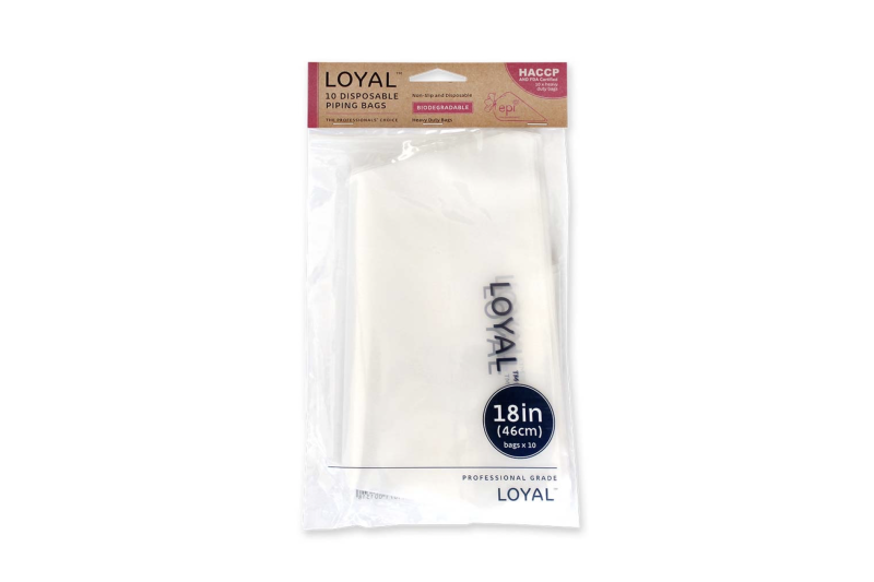 Loyal Pack of 10 Biodegradable Piping Bags 18in