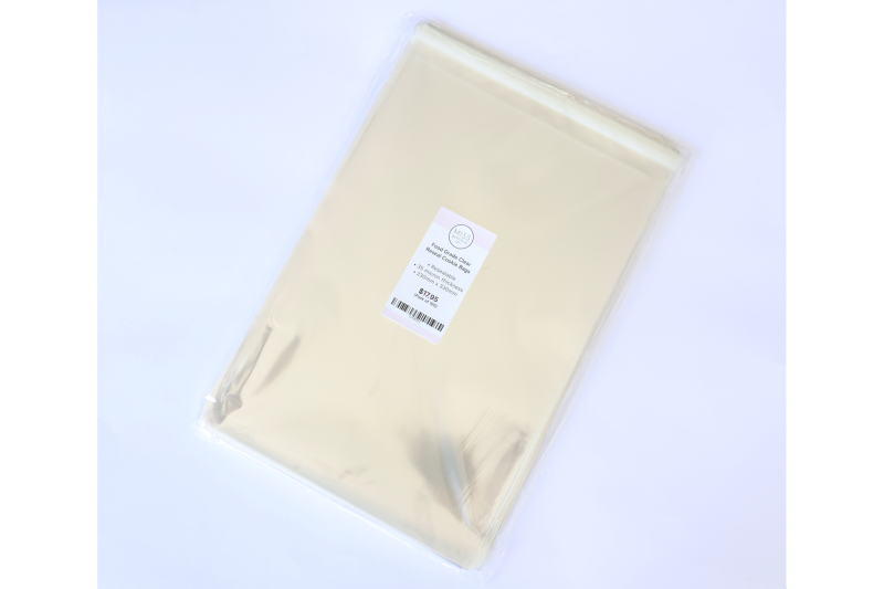 Food Grade Clear Reseal Cookie Bags 35 microns - 230mm x 330mm (pack of 100)