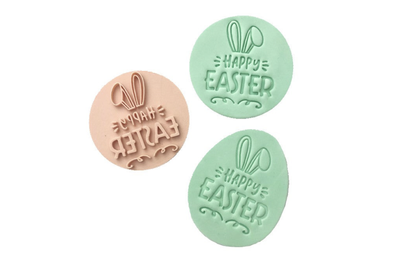 Happy Easter Embosser - Little Biskut