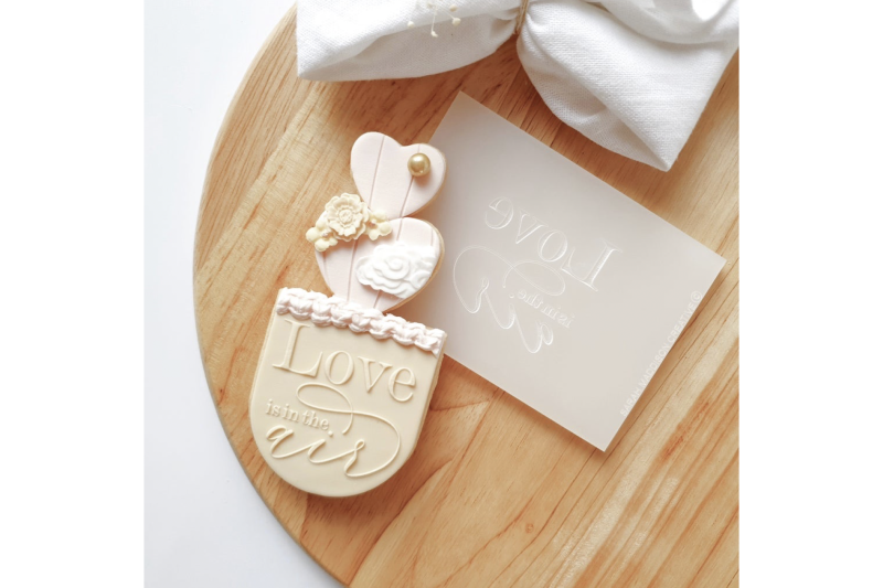 Love is in the Air Cookie Stamp by Sarah Maddison