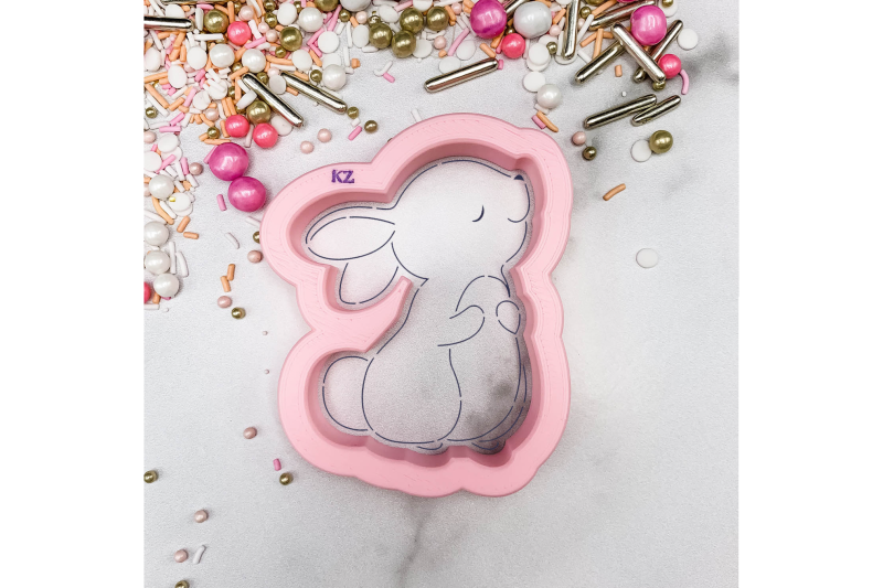 Bunny Cookie Cutter by Killer Zebras (CUTTER ONLY)
