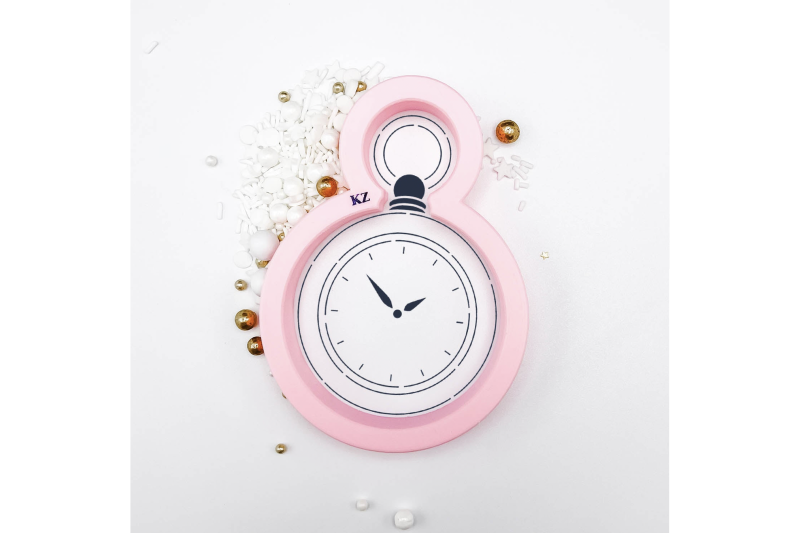 Pocket Watch Cookie Cutter by Killer Zebras (CUTTER ONLY)