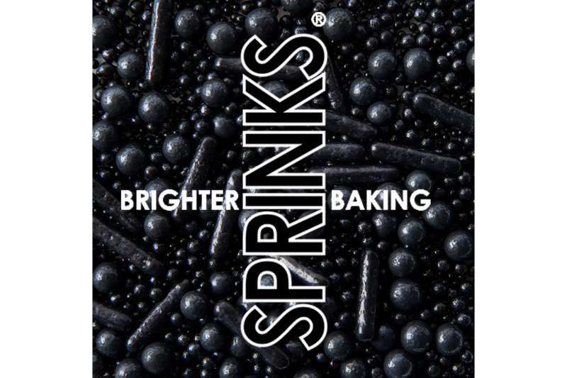 Sprinks Bubble & Bounce Black Sprinkles (500g)