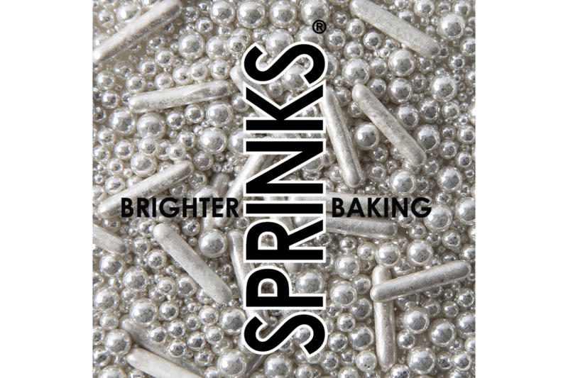 Sprinks Bubble & Bounce Silver Sprinkles (500g)