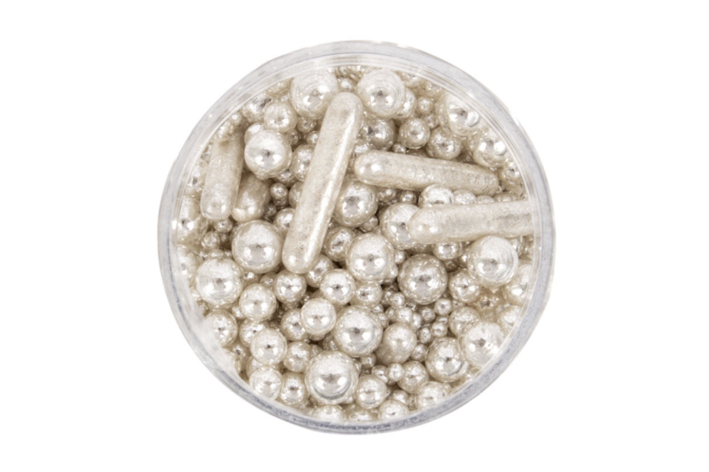 Sprinks Bubble and Bounce Silver Sprinkles (75g) - Image 2