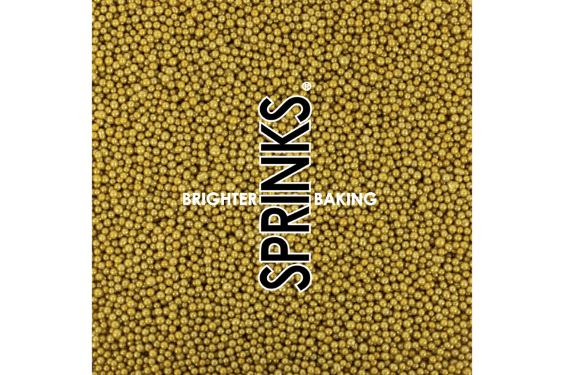 Sprinks Cachous Gold 2mm (500g)