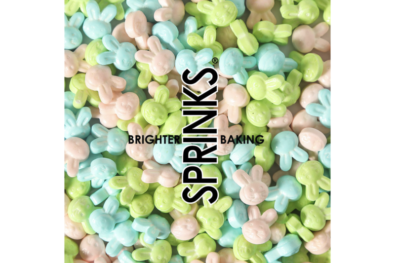 Sprinks Pastel Bunnies Mix : Sprinkles (500g)