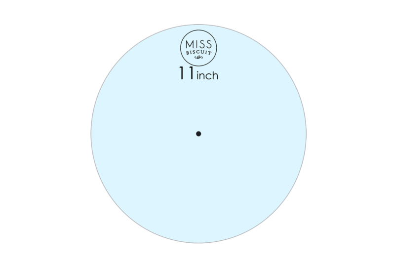 Acrylic Ganache Lid - 11 inch