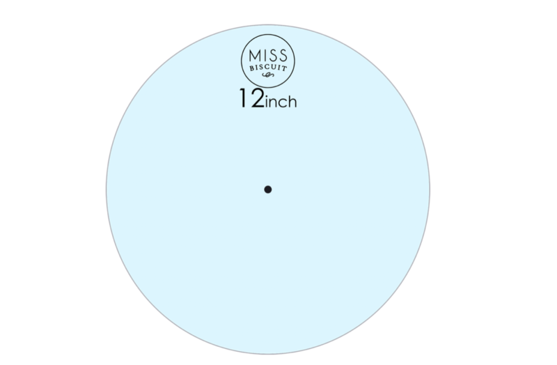 Acrylic Ganache Lid - 12 inch
