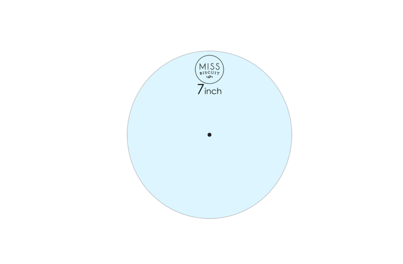 Acrylic Ganache Lid - 7 inch