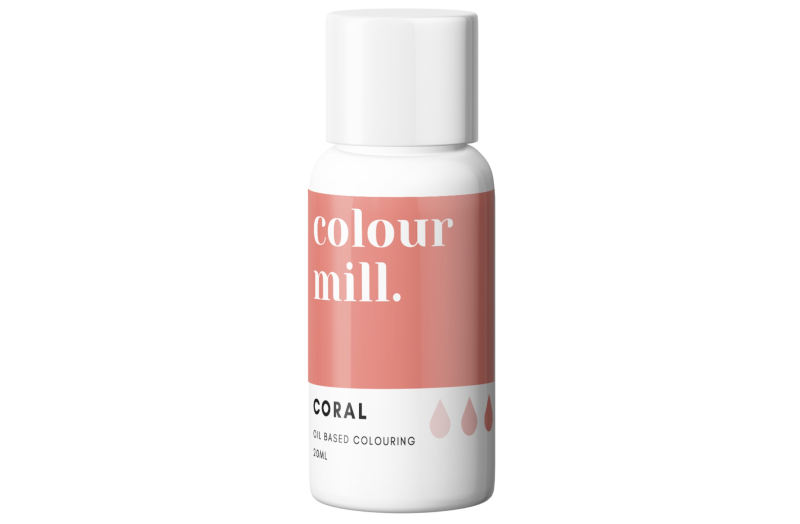 Colour Mill Oil Based Colouring Coral 20ml