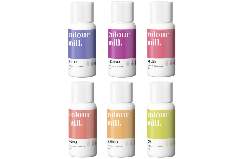 Colour Mill Oil Based Colouring Tropical Set (6 Pack)