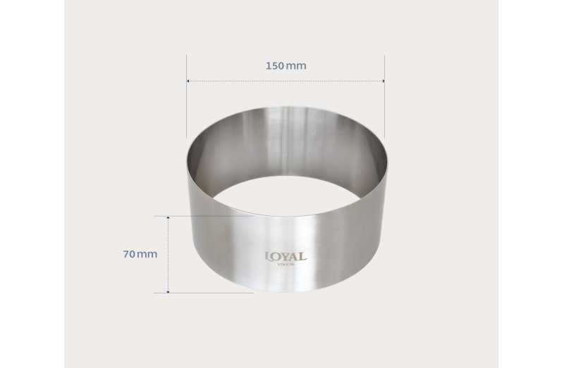 Food Stacker / Cake Ring - 150mm