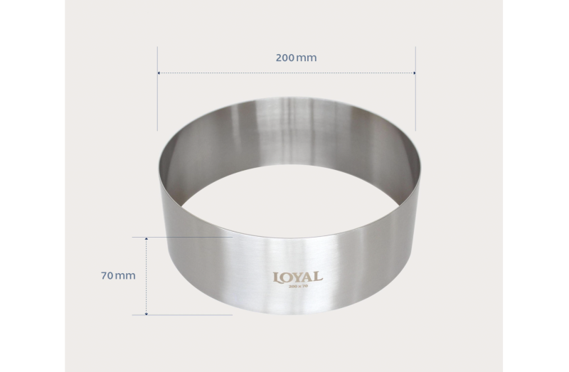 Food Stacker : Cake Ring - 200mm