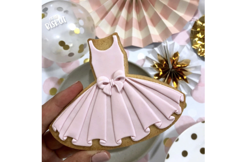 Little Biskut TuTu Stamp and Cutter Set