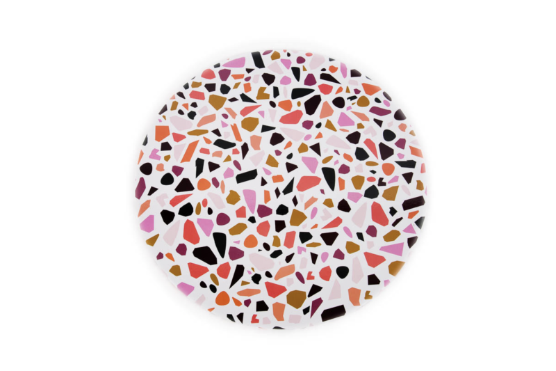 Masonite 12in Round Cake Board - Terrazzo