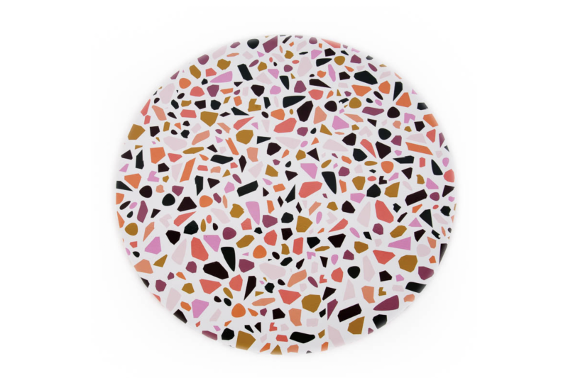 Masonite 14in Round Cake Board - Terrazzo