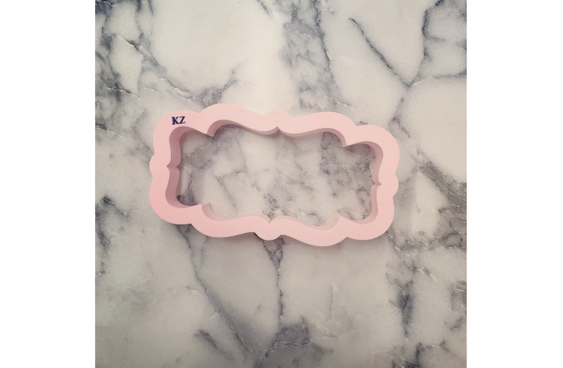 The Adele Plaque Cookie Cutter by Killer Zebras