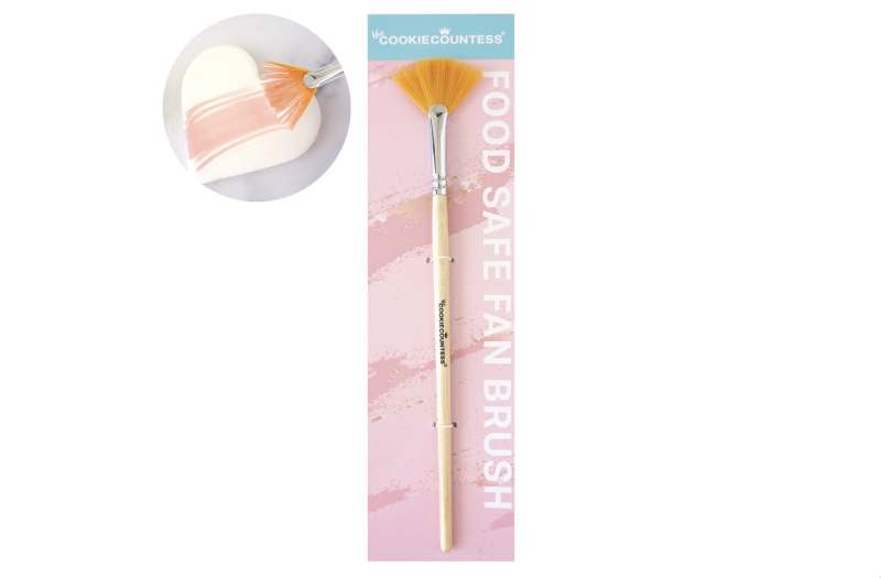 Cookie Countess Food Safe Fan Brush
