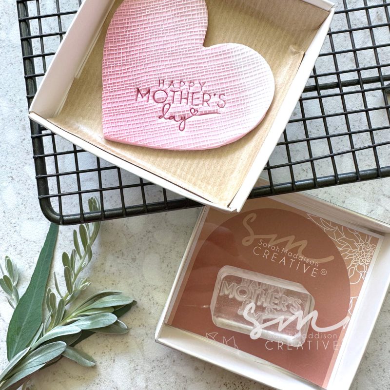 Happy Mother's Day Impression Cookie Stamp by Sarah Maddison
