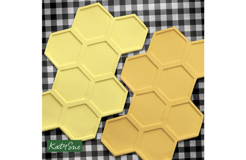 Large Continuous Honeycomb Silicone Mould by Katy Sue - Image 2
