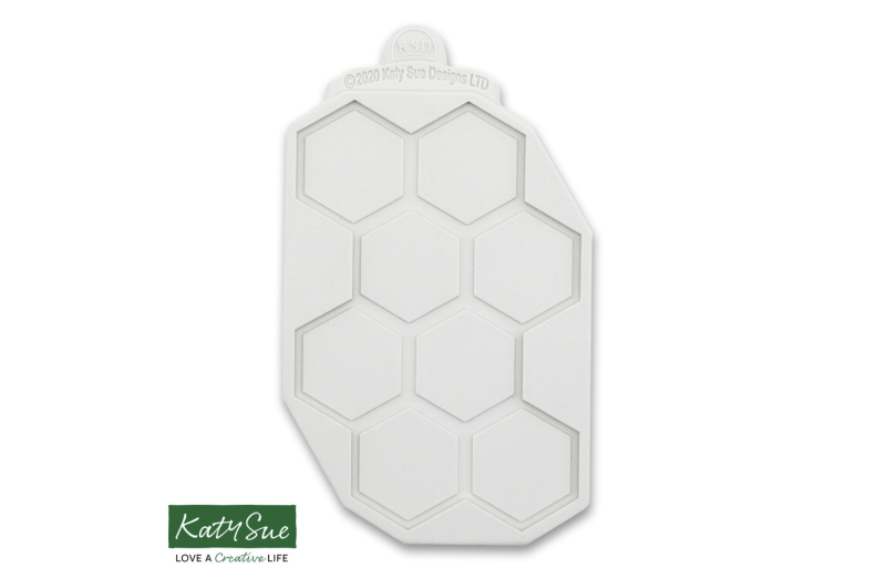 Large Continuous Honeycomb Silicone Mould by Katy Sue