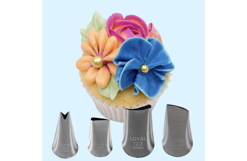 Loyal Mya Floral Piping Tip Set