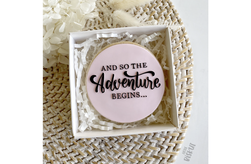 And So The Adventure Begins Debosser - Little Biskut