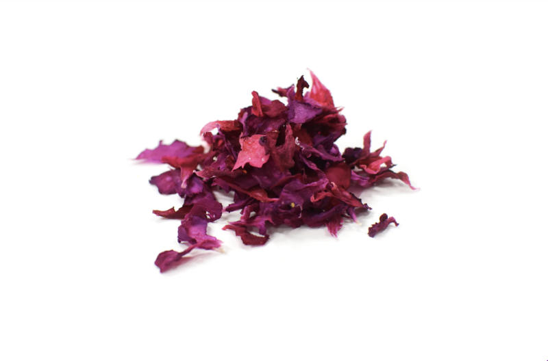 Dried Organic Edible Pelargonium Pink by Petite Ingredient