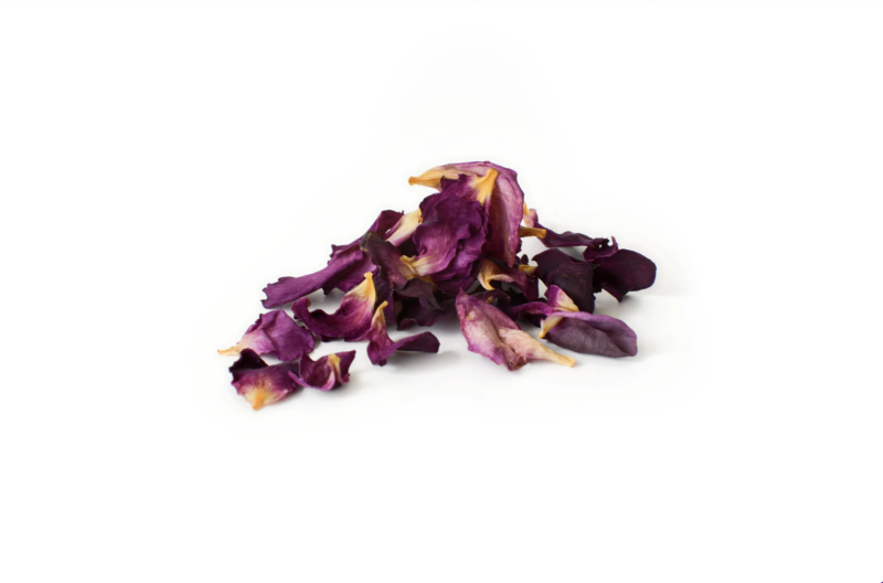 Dried Organic Edible Rose Petals Purple by Petite Ingredient