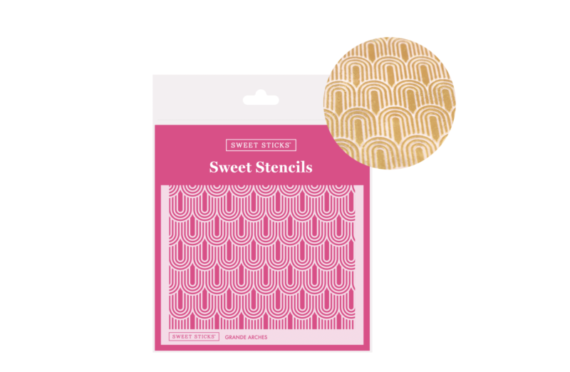 Grande Arches Stencil by Sweet Sticks