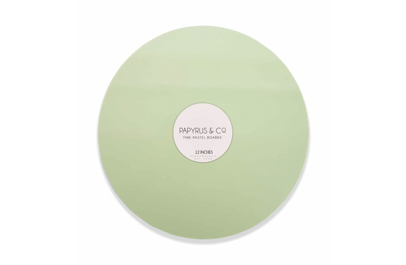 Pastel Green Masonite 12in Round Cake Board