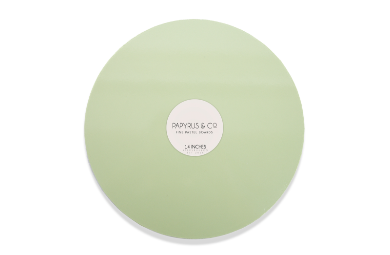 Pastel Green Masonite 14in Round Cake Board