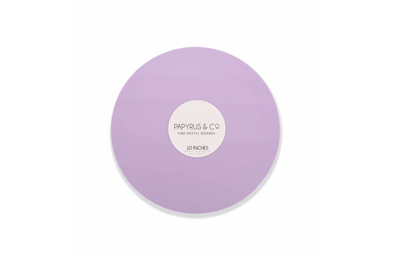 Pastel Lilac Masonite 10in Round Cake Board