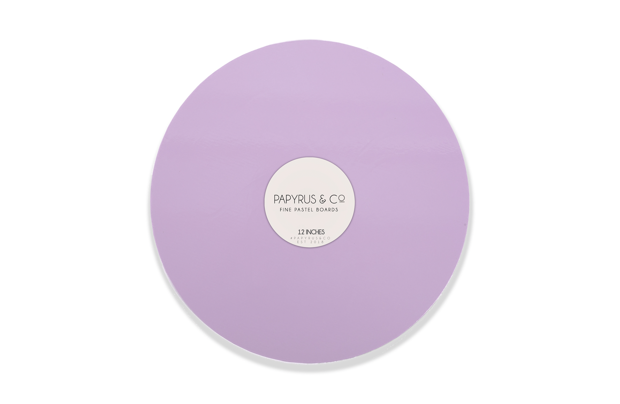 Pastel Lilac Masonite 12in Round Cake Board Miss Biscuit