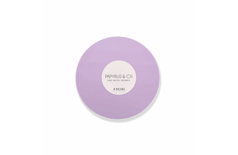 Pastel Lilac Masonite 8in Round Cake Board