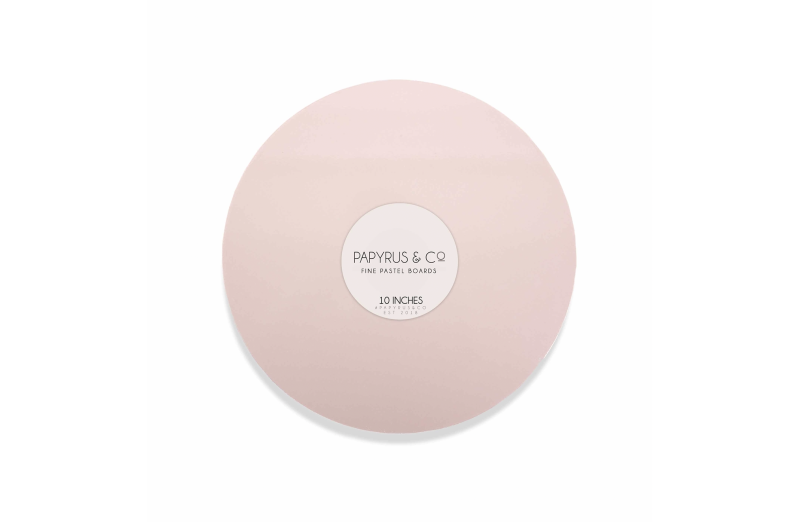 Pastel Pink Masonite 10in Round Cake Board