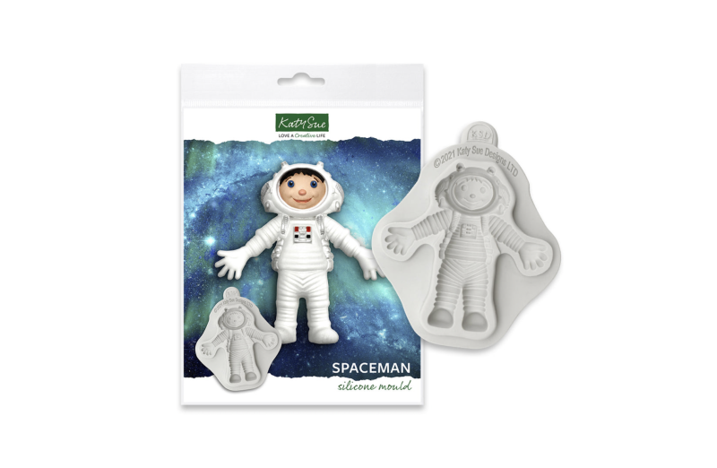 Spaceman Silicone Mould by Katy Sue