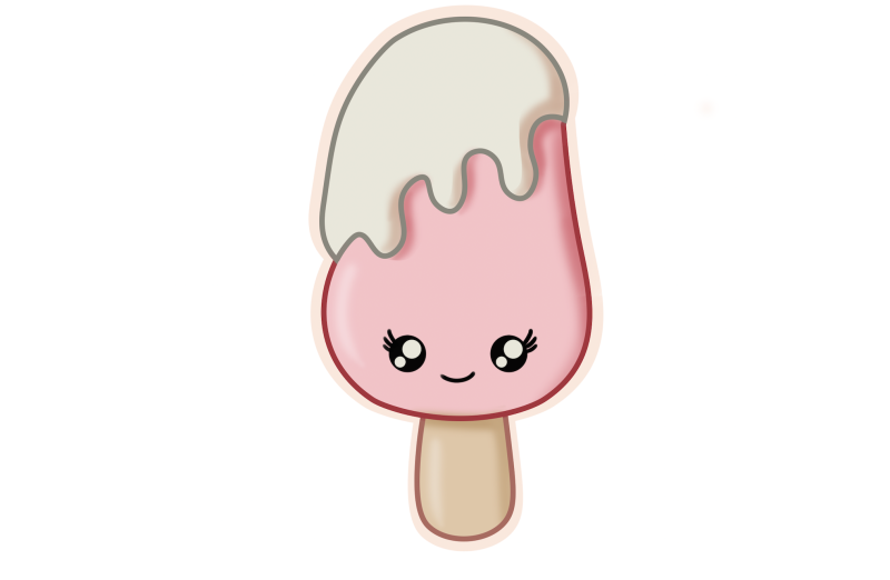 Miss Biscuit Paddle Pop Cookie Cutter