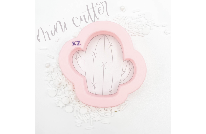 Cactus Mini Cookie Cutter by Killer Zebras