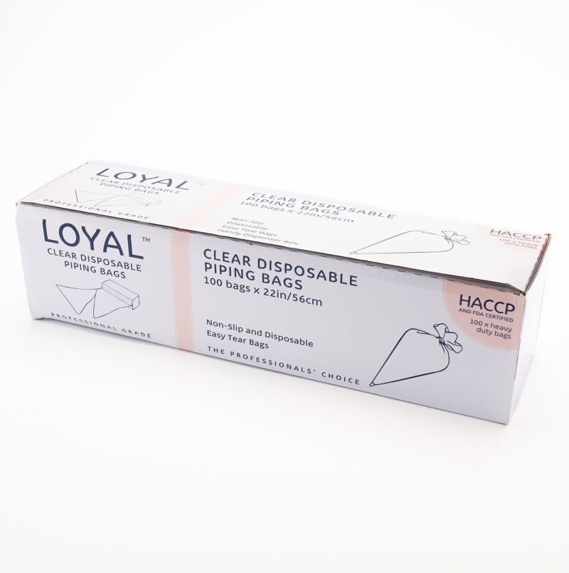 Loyal Clear Disposable  Piping Bags 100 x 22in/56cm